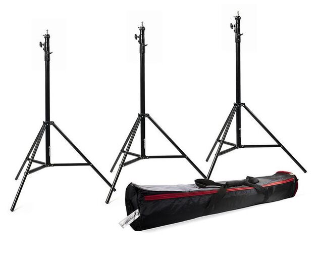 LED sada BRESSER SH-1200 (3× LED + 3× statív), image-12
