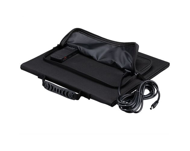 Prenosná solárna nabíjačka BRESSER 40 W s USB a DC výstupom, image-7