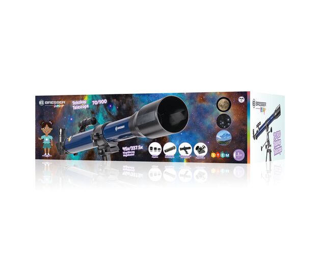 BRESSER JUNIOR 70/900 EL - achromatický refraktor, image-6