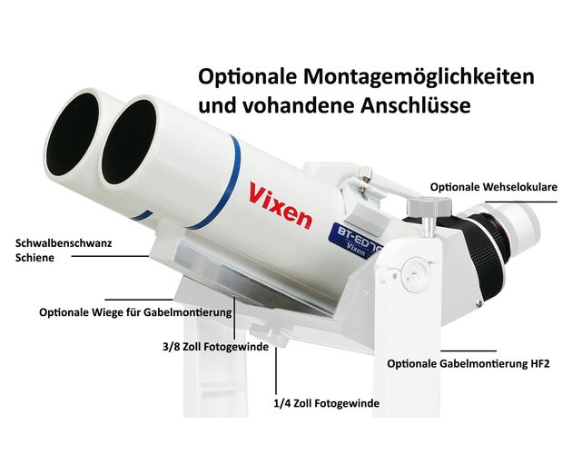 Vixen BT-ED70S-A Obrovský astronomický ďalekohľad, image-2