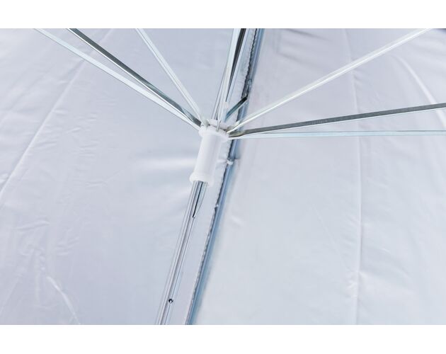 Reflexný dáždnik BRESSER BR-BS110 čierny/strieborný 110 cm, image-3