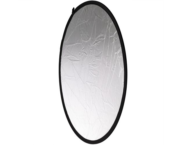 Skladací reflektor BRESSER BR-TR8 2-v-1 strieborný/biely 80 cm okrúhly, image-2