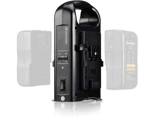 Nabíjačka BRESSER BR-RL2KS pre 2 V-Lock akumulátory, image-2