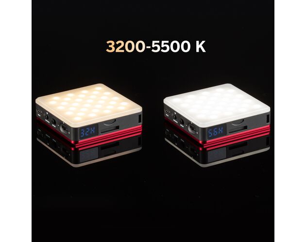 Pocket LED svetlo BRESSER 5 W Bi-Color pre mobilné použitie, image-3
