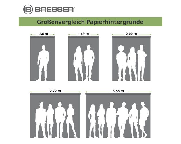 Papierové pozadie BRESSER SBP15 2,72 × 11 m – béžové, image-3