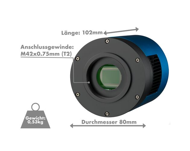 Astro kamera EXPLORE SCIENTIFIC Deep Sky 16 MP, image-6