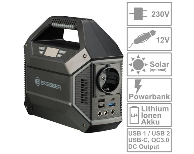Prenosná napájacia stanica BRESSER 100 W, image-2