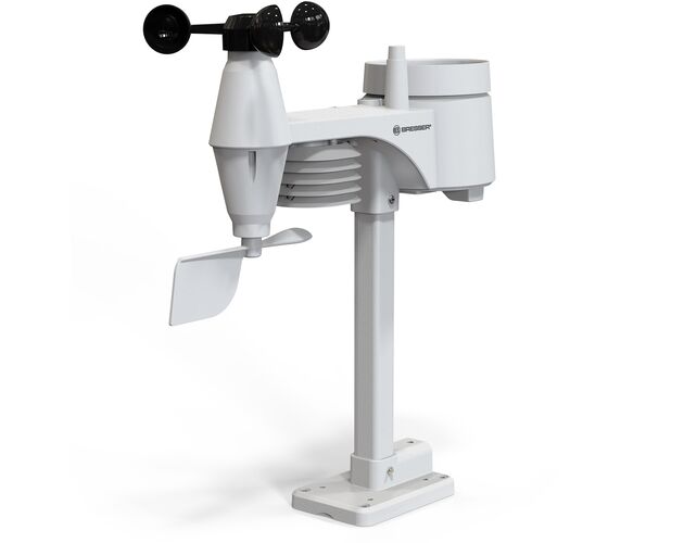 WLAN farebná meteostanica BRESSER s 5-v-1 profi senzorom – biela, image-3