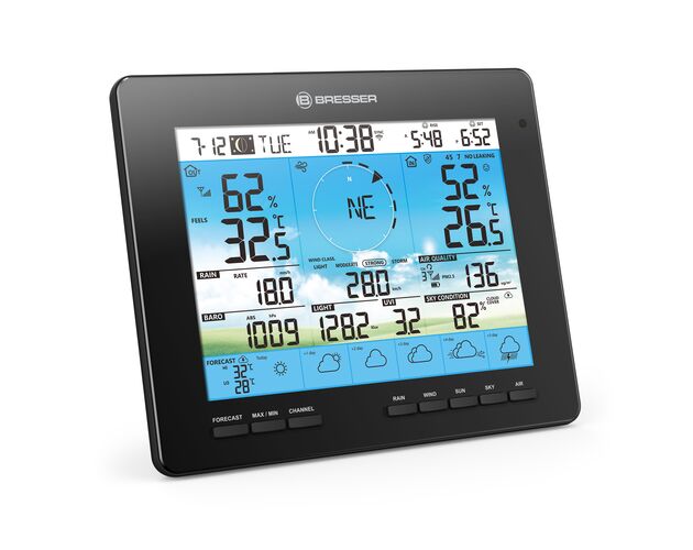 WLAN meteostanica BRESSER 6-dňová 4CAST PRO 7-v-1 solárna, image-3