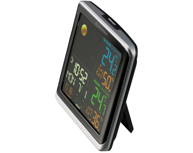 Meteostanica BRESSER ClimaTemp TB s LCD farebným displejom, image-6