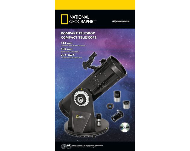 NATIONAL GEOGRAPHIC 114/500 Kompakt - zrkadlový teleskop, image-8