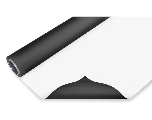 Vinylové pozadie BRESSER 2,00 × 6 m – čierne/biele