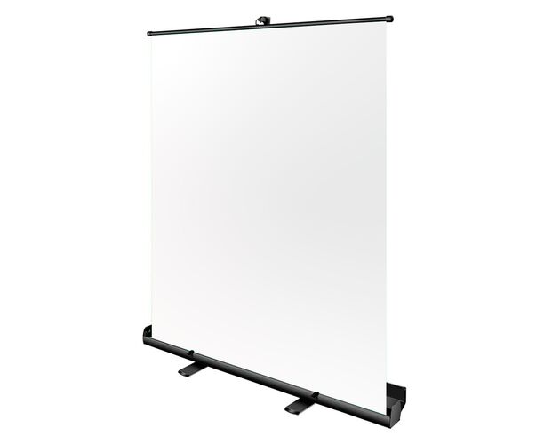 Prenosné roll-up pozadie BRESSER 147×190 cm – biele