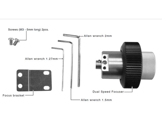 Redukcia 1:7 Vixen (Dual Speed Focuser), image-2