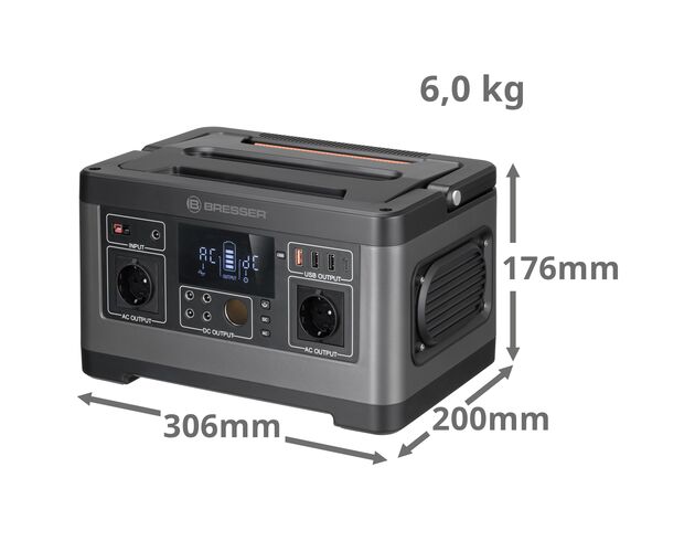 Prenosná elektráreň BRESSER Mobile Power Station – 500 W, image-4