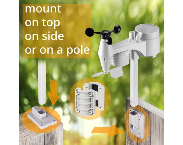 WLAN meteostanica BRESSER ClearView so 7-v-1 senzorom, image-5