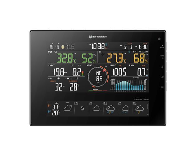 Meteostanica BRESSER 4CAST CV WLAN 7-v-1 – 11 dní, image-3