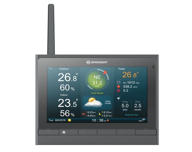 Meteostanica BRESSER MeteoChamp HD WLAN 7-v-1, image-4