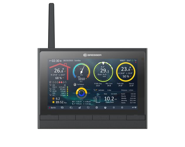 Meteostanica BRESSER MeteoChamp HD WLAN 9-v-1, image-5