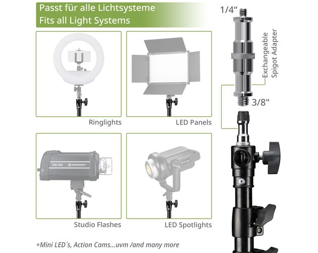 Kompaktný lampový statív BRESSER BR-TP240 PRO-1 – 240 cm, image-2