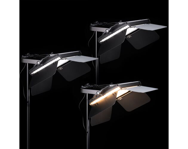 LED plošné svetlá BRESSER BR-600MB Triple Kit, image-2