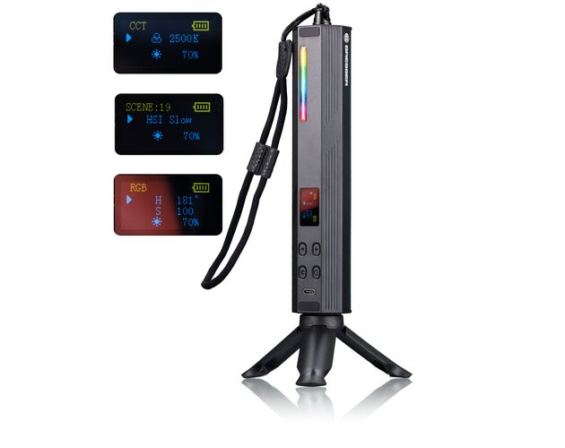 RGB Mini Tube svetlo BRESSER BR-7, image-2