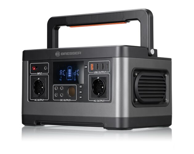 Sada BRESSER Mobile Power-Station 500 W + solárna nabíjačka 60 W, image-2