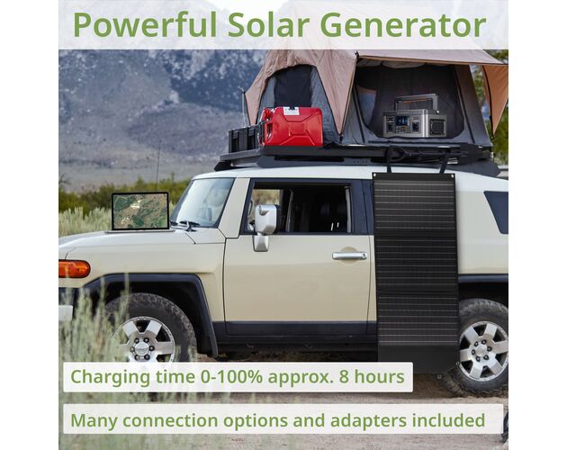 Sada BRESSER Mobile Power-Station 500 W + solárna nabíjačka 60 W, image-5