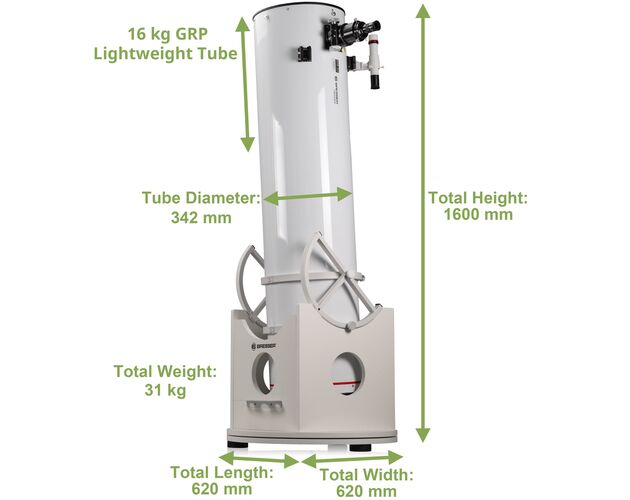 BRESSER Messier 12" Dobson - teleskop Dobson, image-4