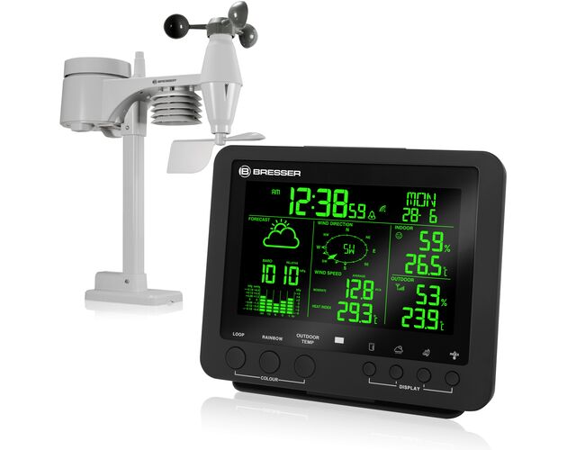 Profi meteostanica BRESSER 5-v-1 s farebným displejom, image-7