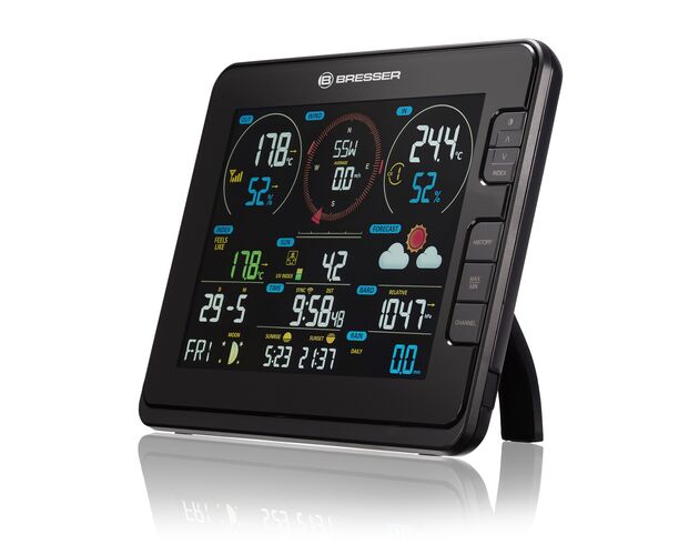 Profi WLAN meteostanica BRESSER 7-v-1 s 2 bázami, UV a svetlom, image-2