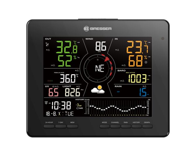 WLAN meteostanica BRESSER 4CAST MD 7-v-1, image-2