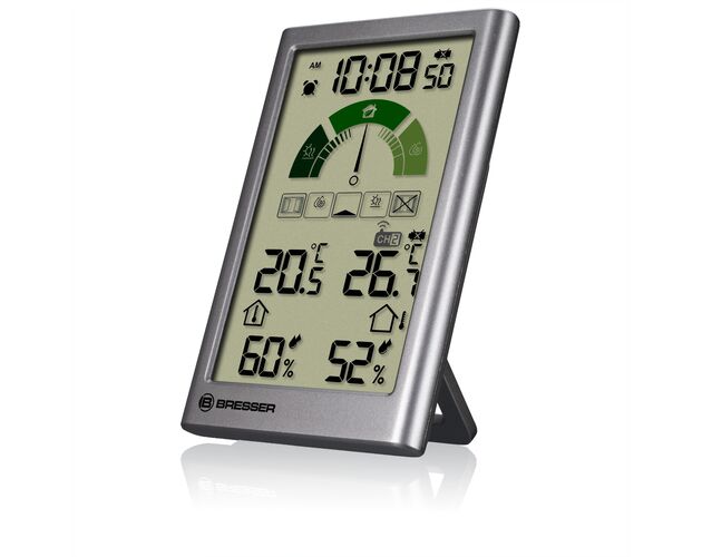 Termo-hygrometer BRESSER VentAir V – odporúčanie vetrania, image-4