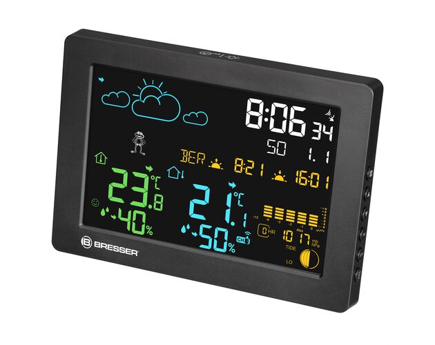 Farebná meteostanica BRESSER MeteoTemp Baro HZ, image-8