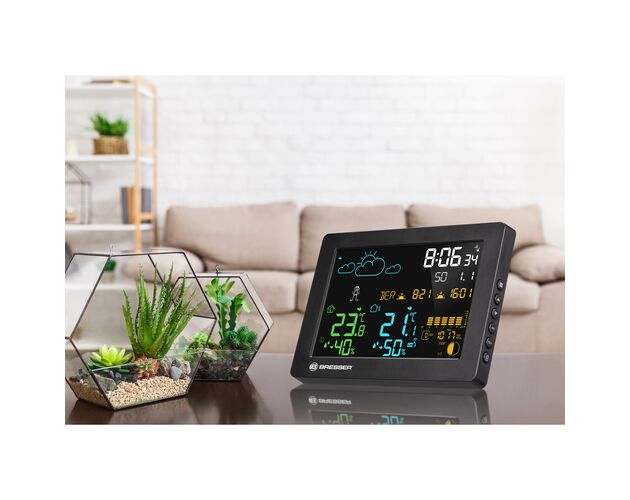 Farebná meteostanica BRESSER MeteoTemp Baro HZ, image-9