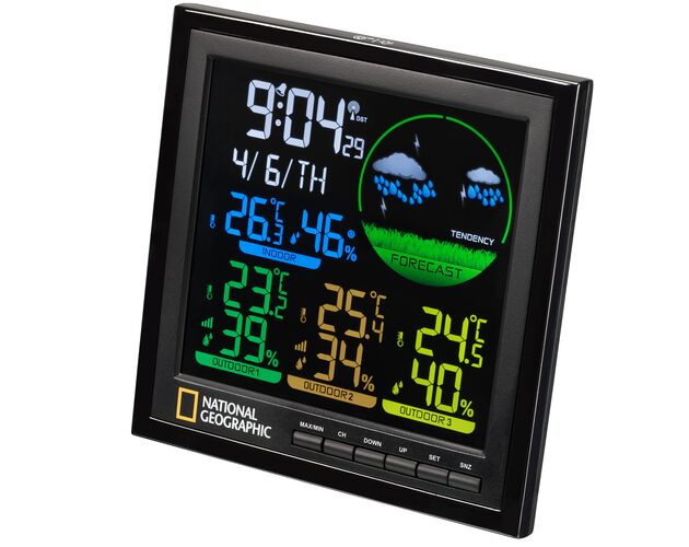 Farebná meteostanica NATIONAL GEOGRAPHIC VA – 4 merania, image-3