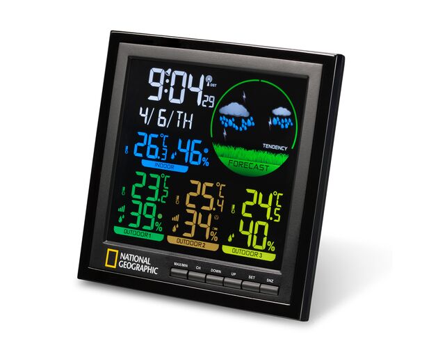 Farebná meteostanica NATIONAL GEOGRAPHIC VA – 4 merania, image-4