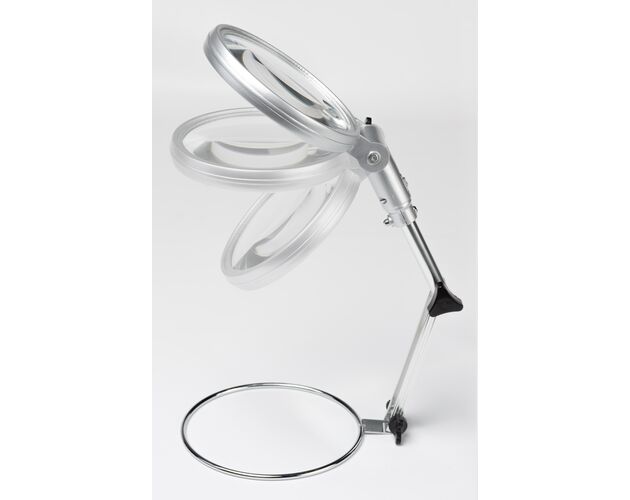 Šijacia lupa BRESSER 2×/4× s LED osvetlením Ø 120 mm, image-5