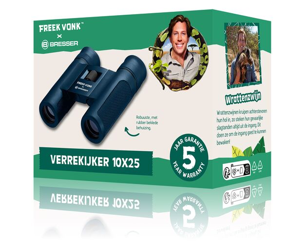 Detský ďalekohľad FREEK VONK x BRESSER 10x25, image-8