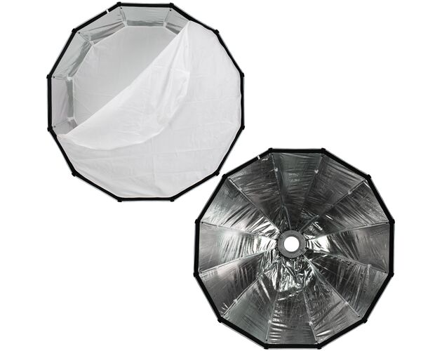 Deep Parabolic Softbox BRESSER Quick Lock 120, image-6