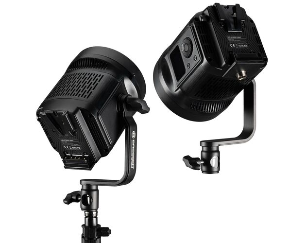 COB LED svetlo BRESSER BR-135RGB Duo Kit so softboxom, image-3