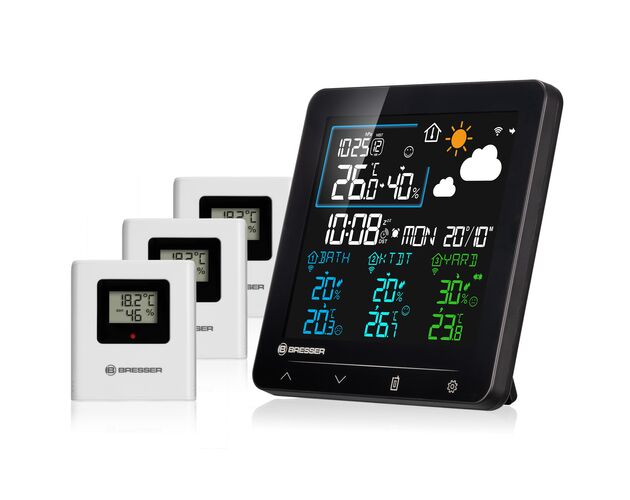 Meteostanica BRESSER Quadro Individio NV