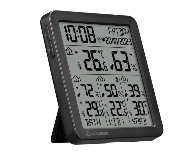 Termo-hygrometer BRESSER Quadro Individio S, image-3