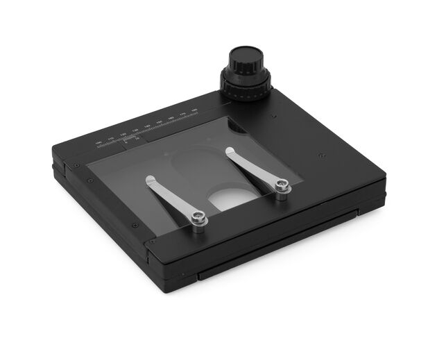 Mechanický krížový stolík BRESSER pre stereomikroskopy – 95 mm, image-2