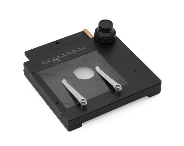 Mechanický krížový stolík BRESSER pre stereomikroskopy – 95 mm, image-3