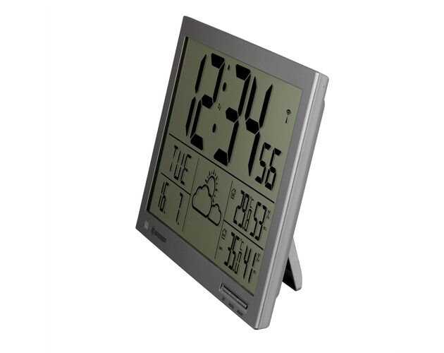 Nástenné hodiny BRESSER MyTime Jumbo LCD – s počasím, image-6