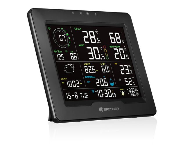 WLAN meteostanica BRESSER 8-v-1 Sahara TB s indexom tepla, image-4