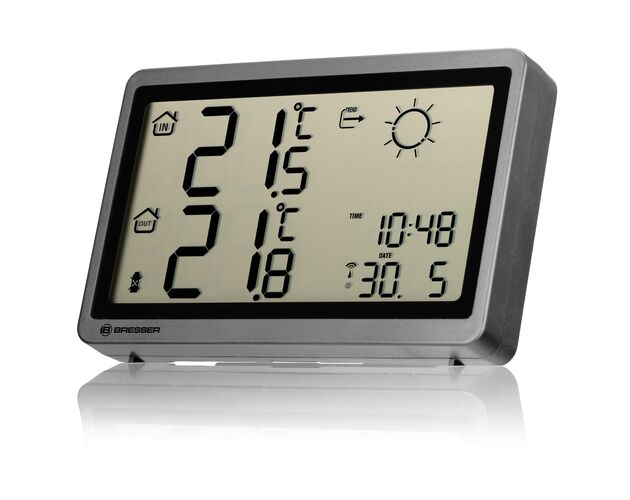 Funk-Wetterstation BRESSER MeteoTemp HZ – antracit, image-3