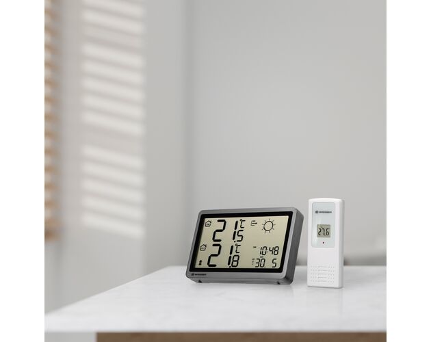 Funk-Wetterstation BRESSER MeteoTemp HZ – antracit, image-2