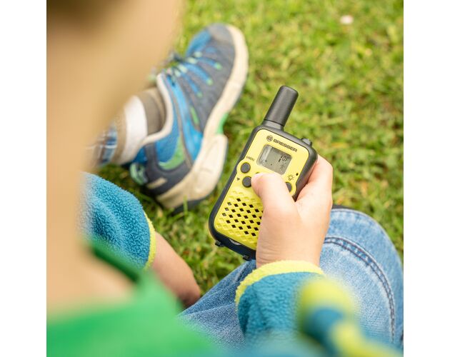 Detská vysielačka BRESSER JUNIOR – 2 ks, dosah do 6 km, handsfree, image-2